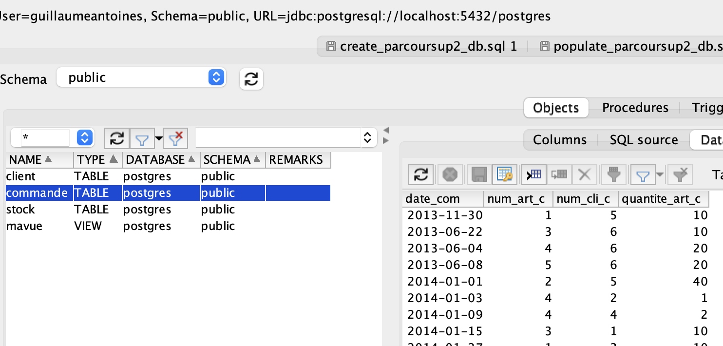 Logiciel SQLWorkbenchJ