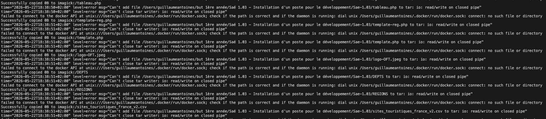 Script de conversion